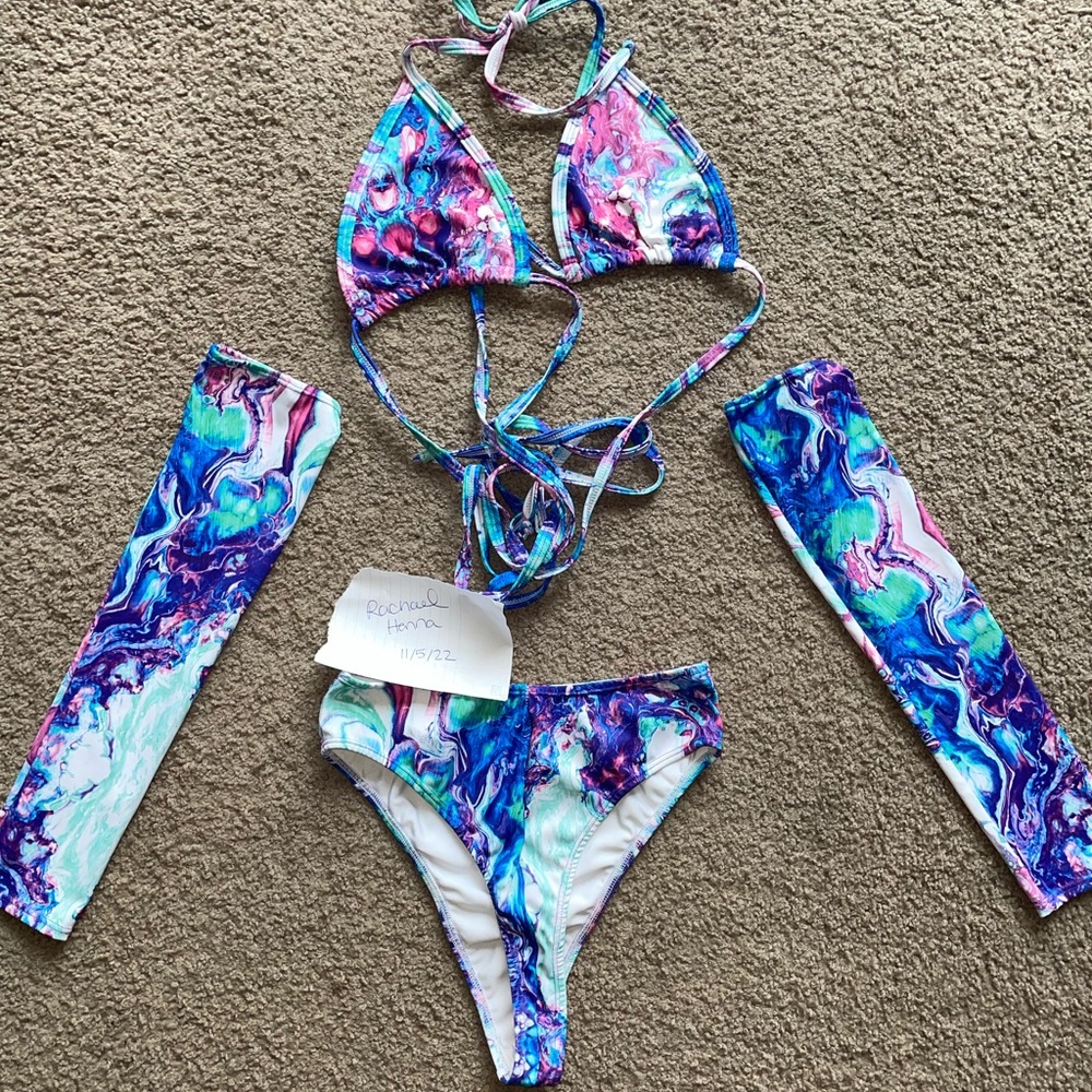 Freedom rave wear set